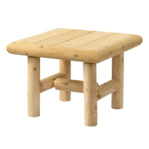 Cedar Log Coffee Table - F365 - Martins Custom Woodwork