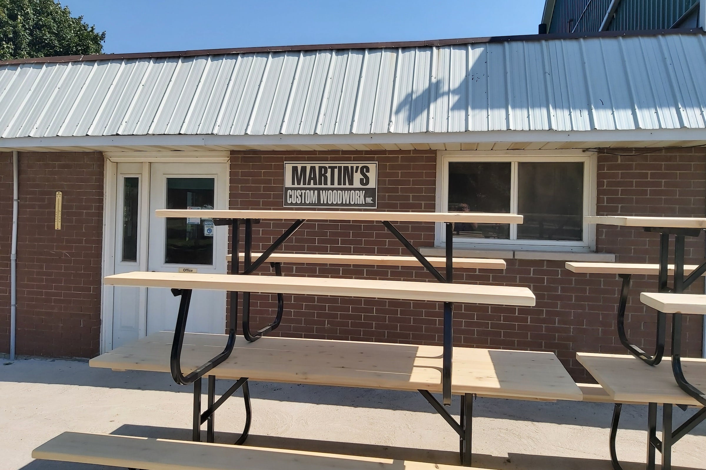 Come and Check out our Picnic Tables - Martins Custom Woodwork