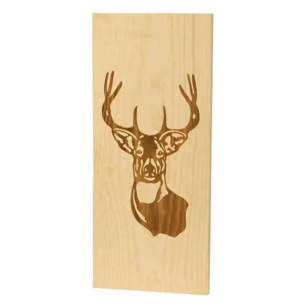 Deer Head - Branded Back - Martins Custom Woodwork