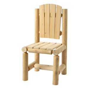 Log Muskoka Patio Chair - F304 - Martins Custom Woodwork