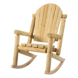 Log Muskoka Rocking Chair - F320 - Martins Custom Woodwork