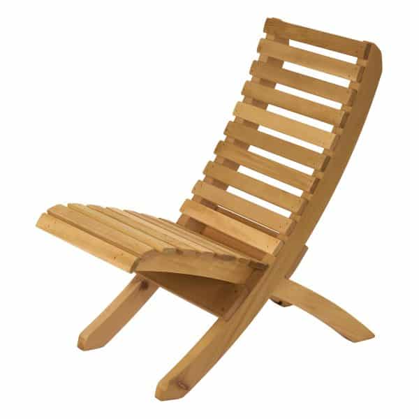 Muskoka Camp Chair - F398 - Side View - Martins Custom Woodwork