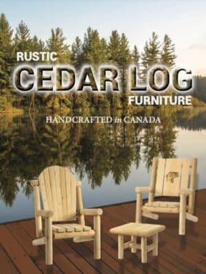 Rustic Cedar Furniture Catalogue Cover - Martins Custom Woodwork