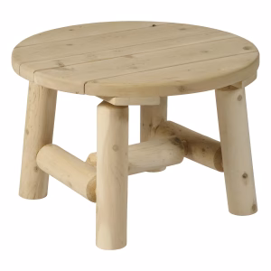 Lakewood Log Table - F482 - Martins Custom Woodwork
