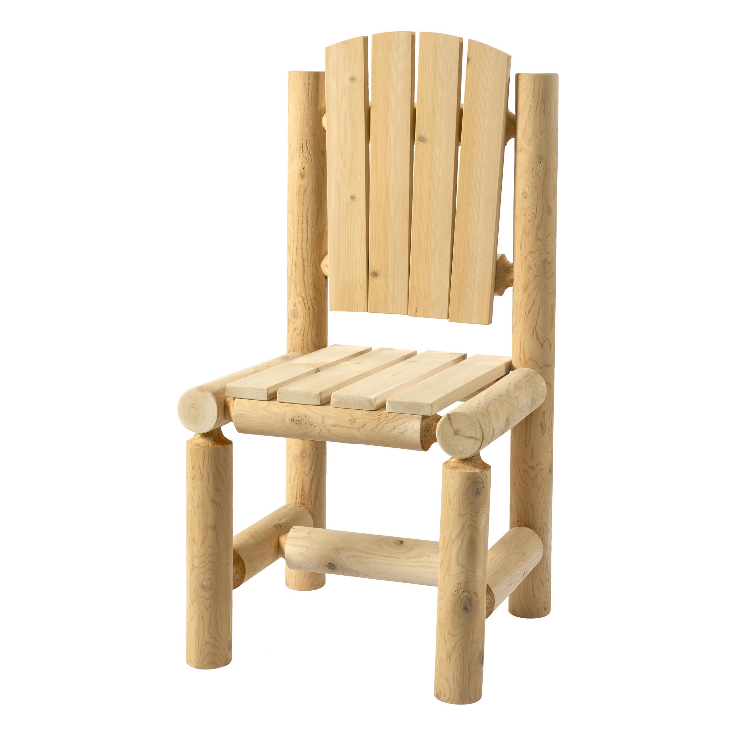 Log Muskoka Patio Chair Martins Custom Woodwork